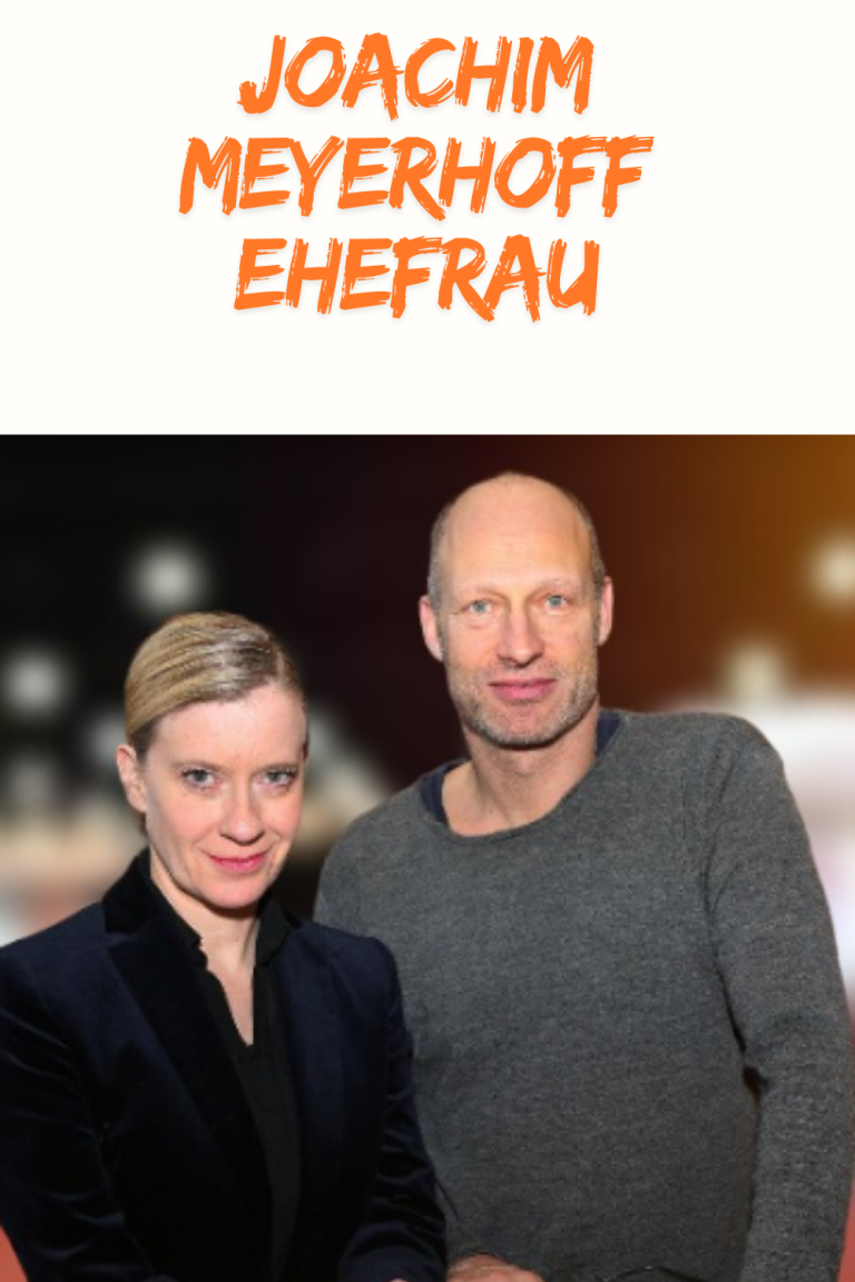 Joachim Meyerhoff Ehefrau​