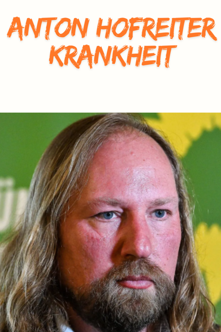 Anton Hofreiter krankheit