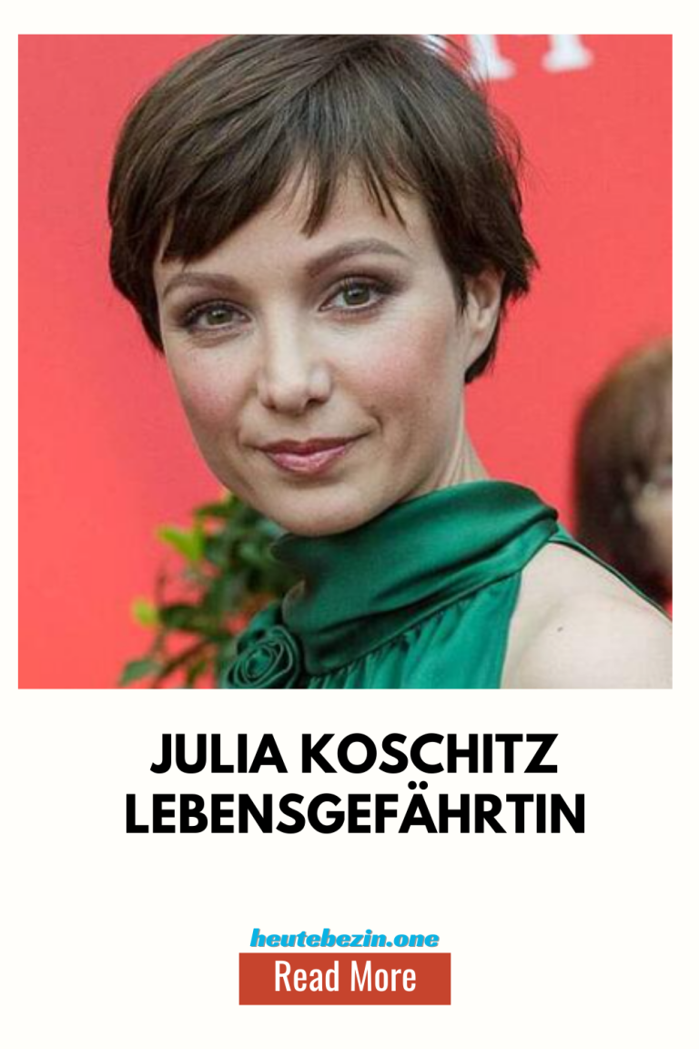 Julia koschitz Lebensgefährtin
