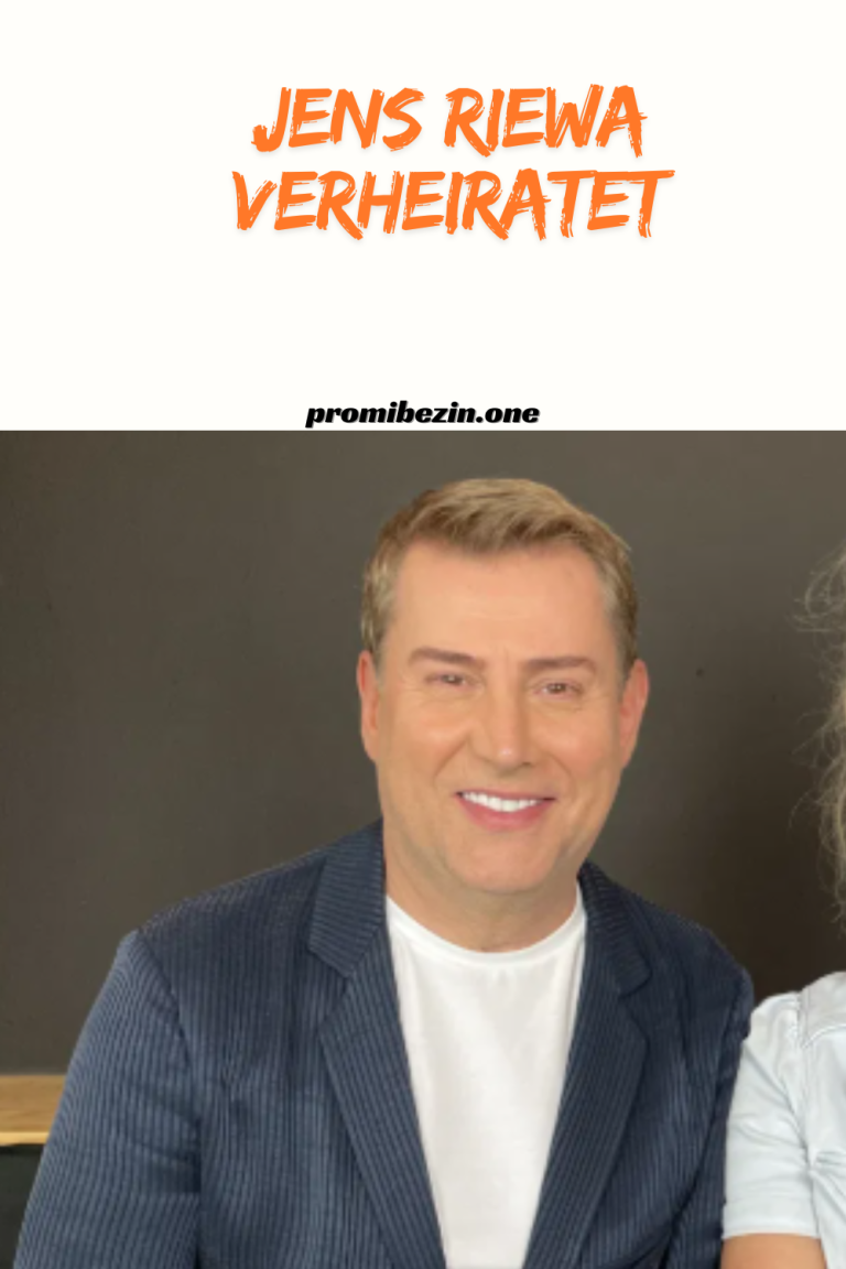 Jens Riewa Verheiratet