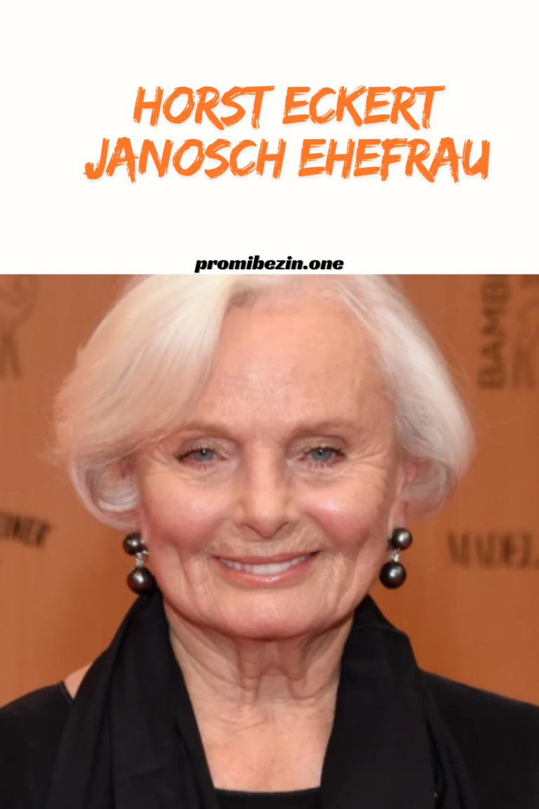 Horst Eckert Janosch Ehefrau