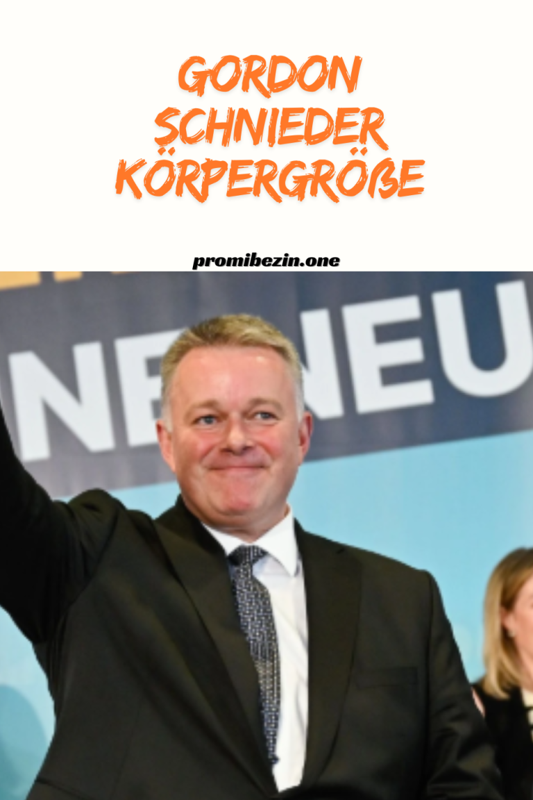 Gordon Schnieder körpergröße