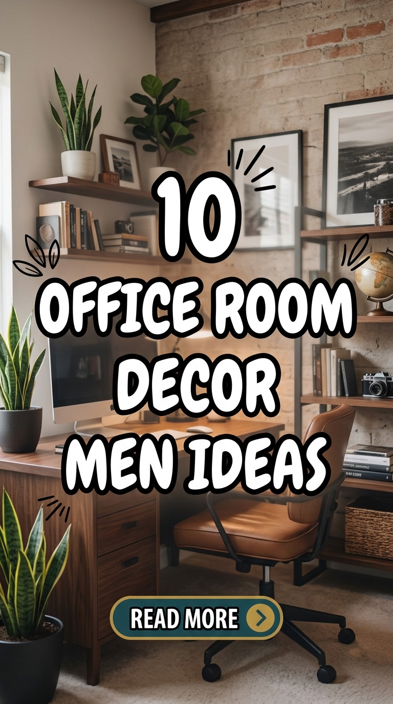 10 Office Room Decor Men Ideas