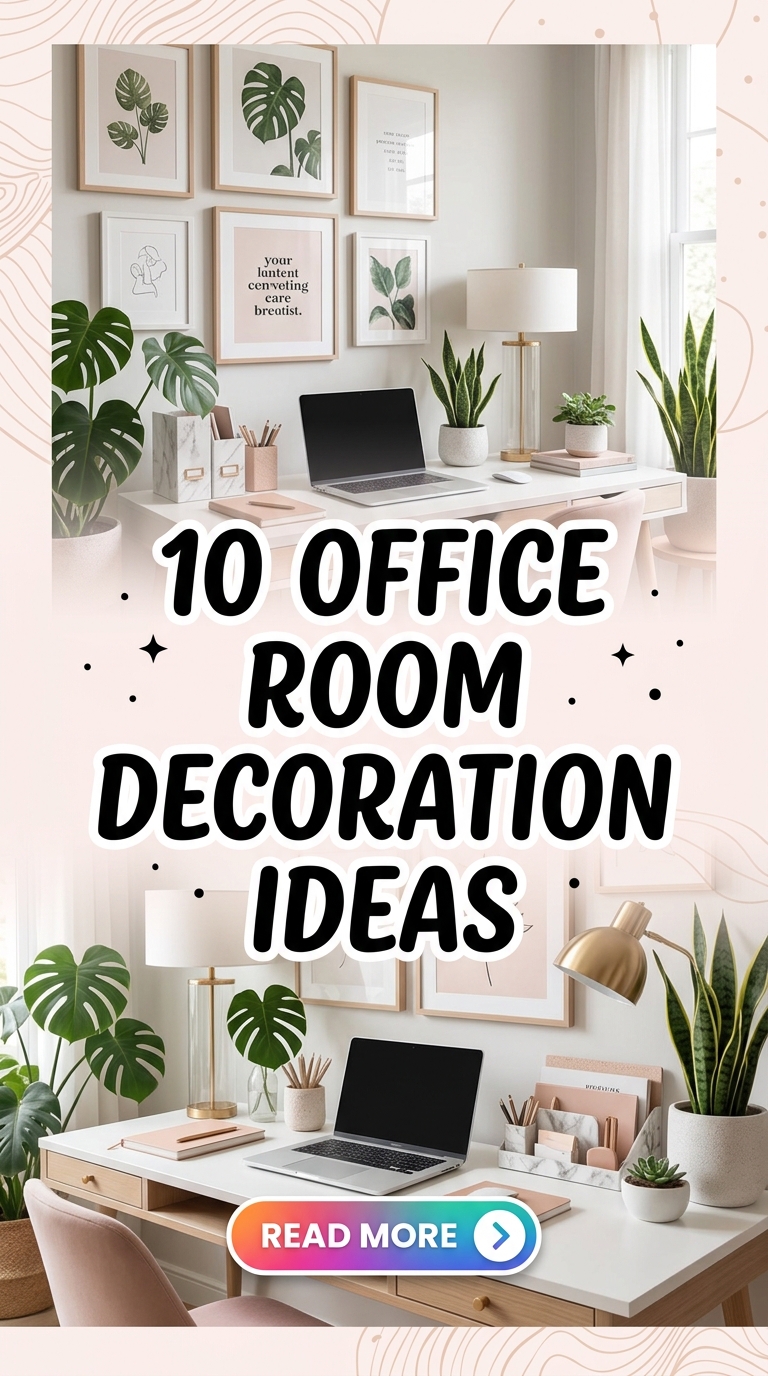 10 Office Room Decoration Ideas