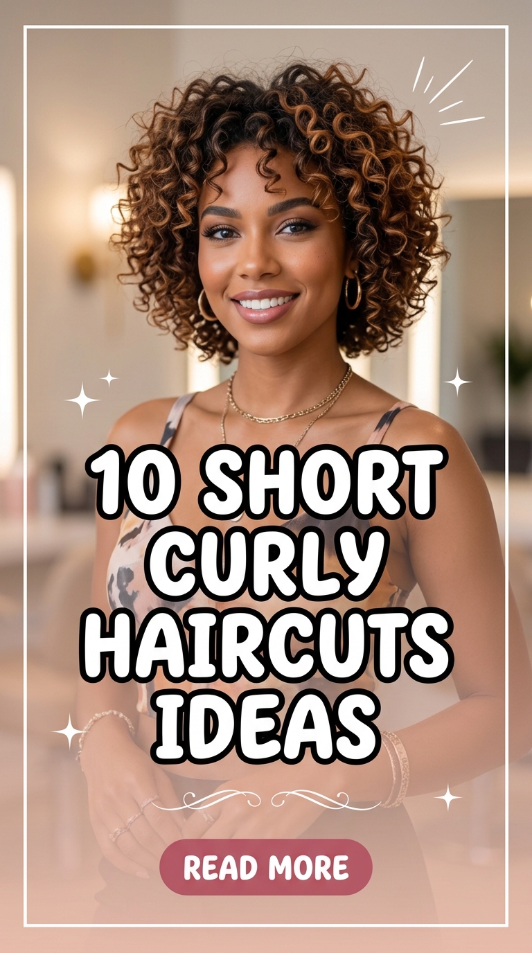 10 Short Curly Haircuts Ideas