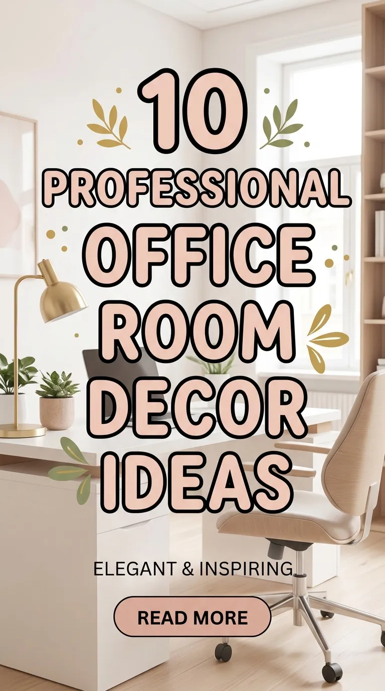 10 Office Room Decor Ideas Professional