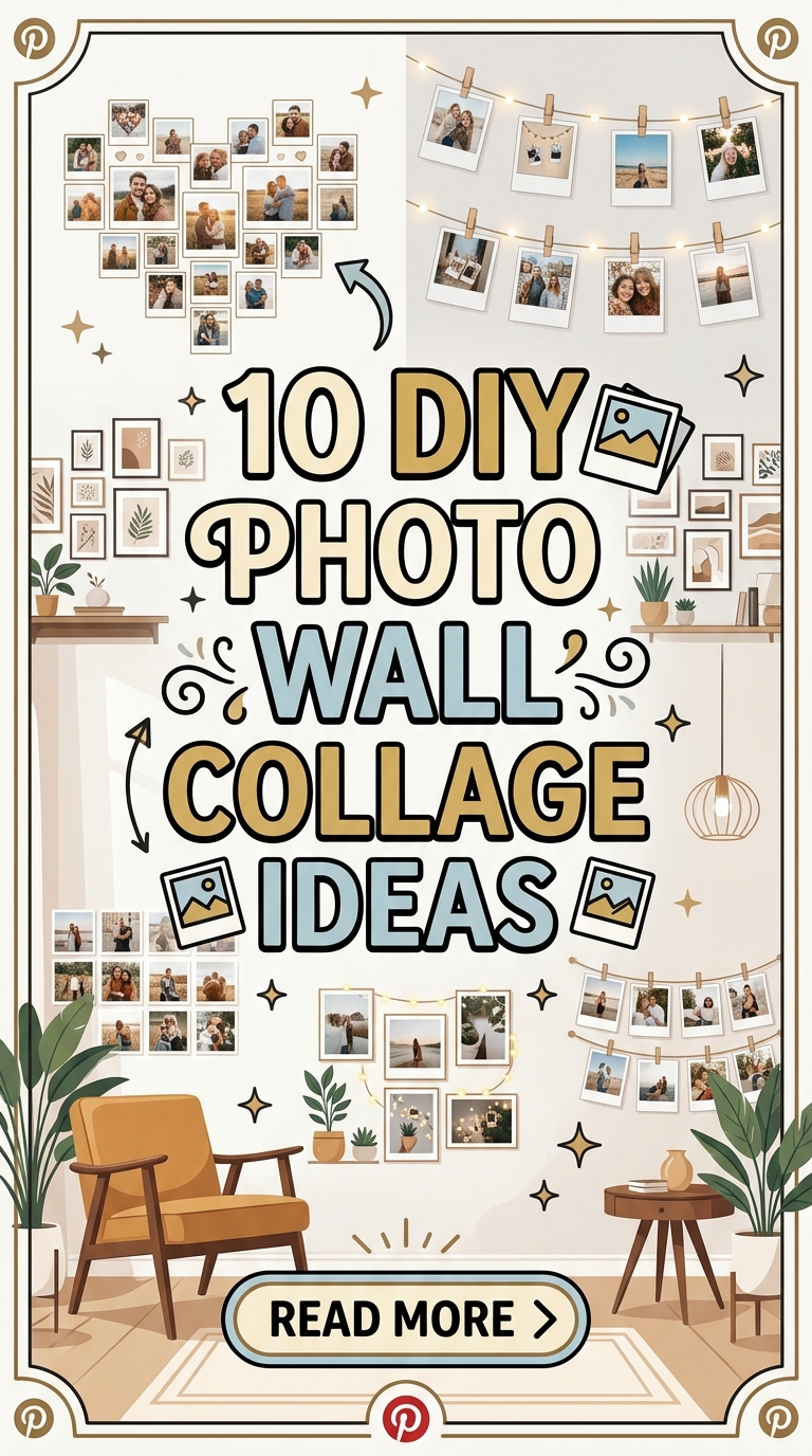 10 DIY Photo Wall Collage Ideas
