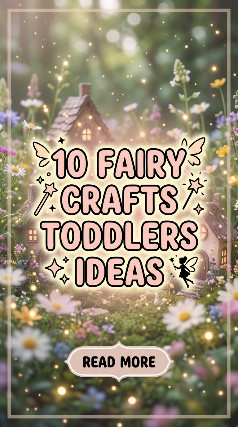 10 Fairy Crafts Toddlers Ideas