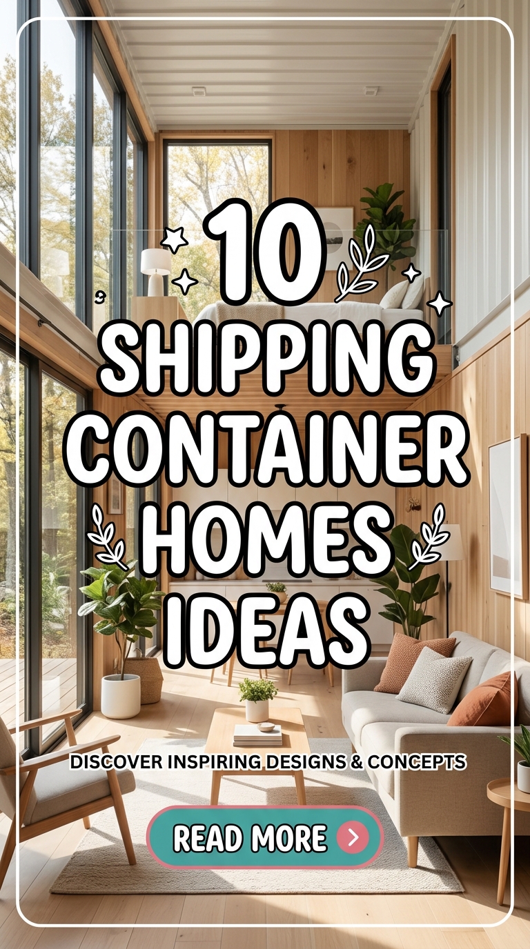 10 Shipping Container Homes Ideas