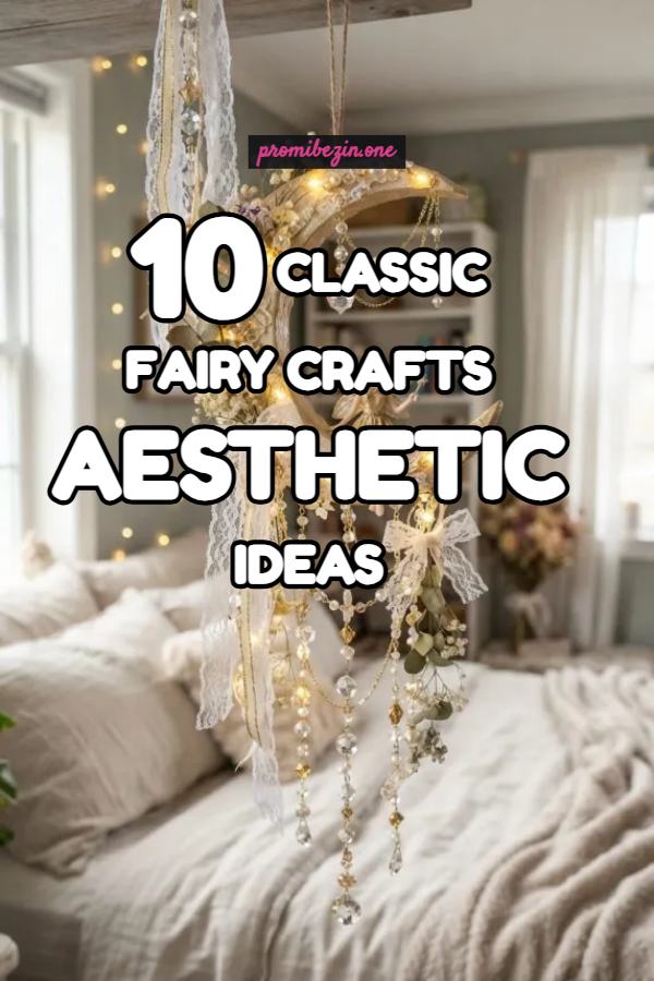 10 Fairy Crafts Aesthetic Ideas